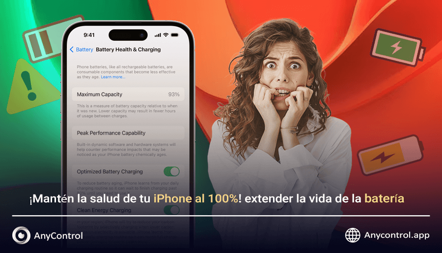 extender la vida de la batería