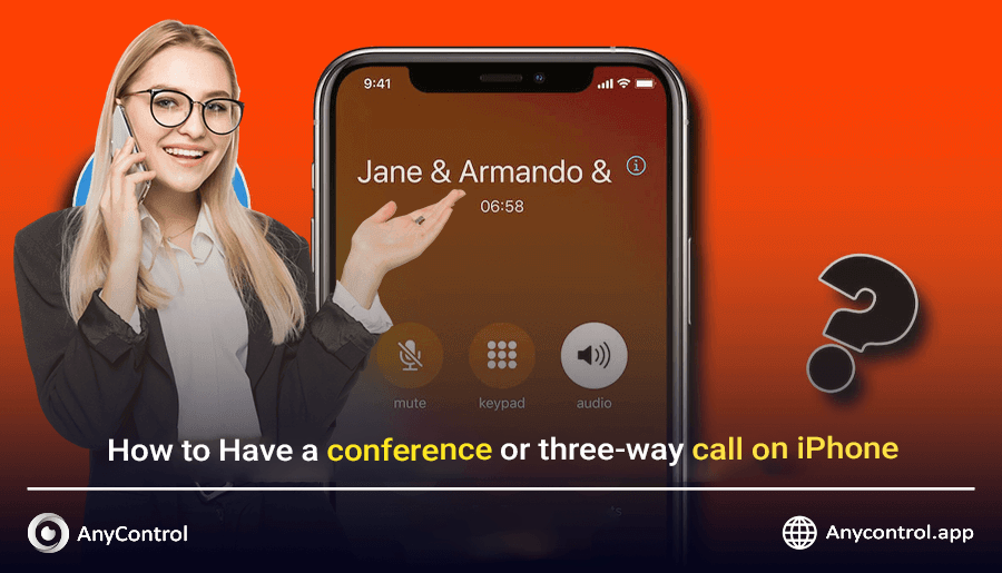 iphone conference call