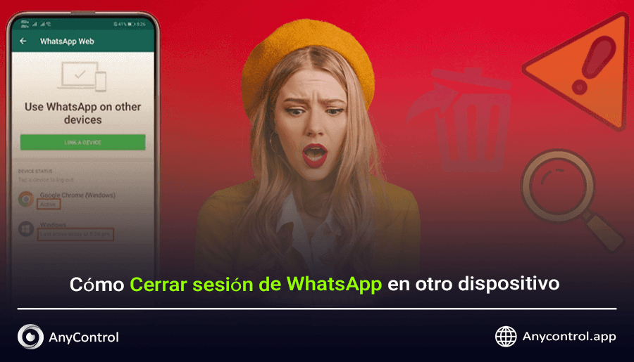 Cerrar sesión en WhatsApp