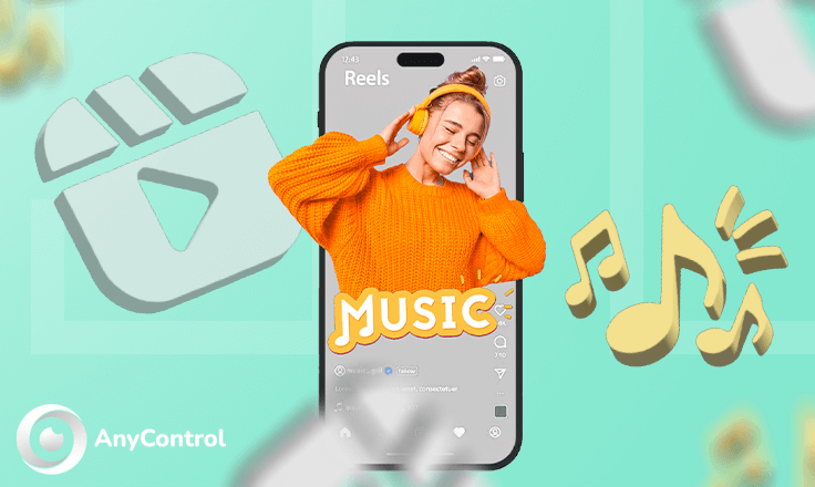 اموزش گذاشتن آهنگ ریلز اینستاگرام