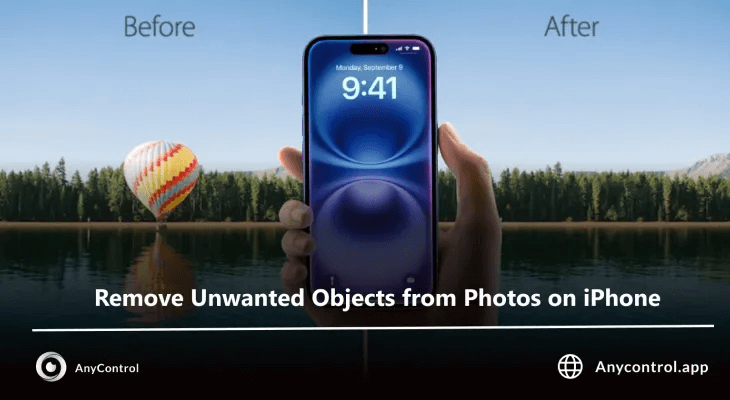 Remove Unwanted Objects from Photos on iPhone