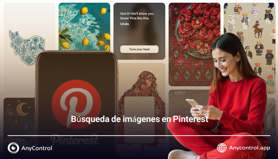 Búsqueda de imágenes en Pinterest