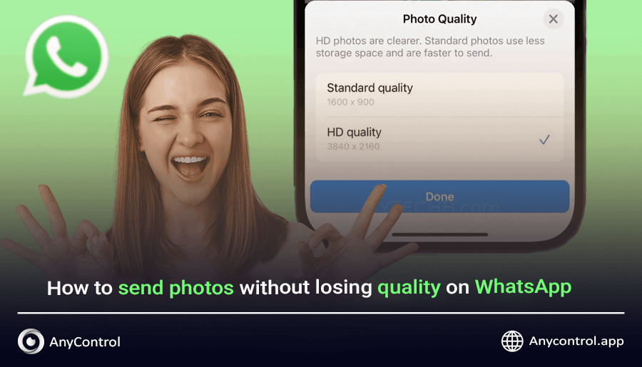 send photos without losing quality on WhatsApp