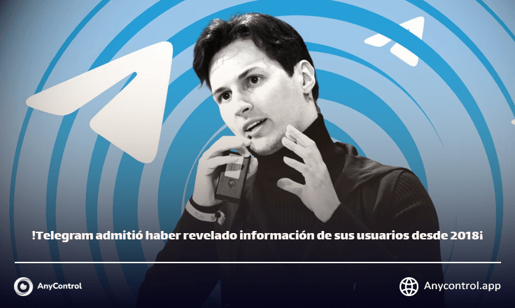 Telegram reveló datos de usuarios
