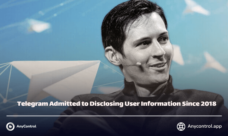 Telegram Admitted to Disclosing User Information