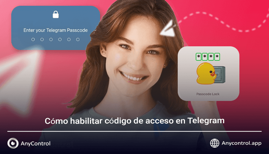 Cómo habilitar el código de acceso para Telegram