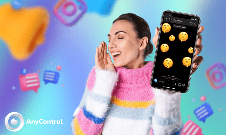 ونیش مود اینستاگرام