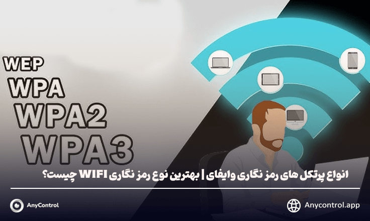 انواع پروتکل های رمز نگاری وایفای