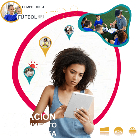 Aplicación de seguimiento móvil