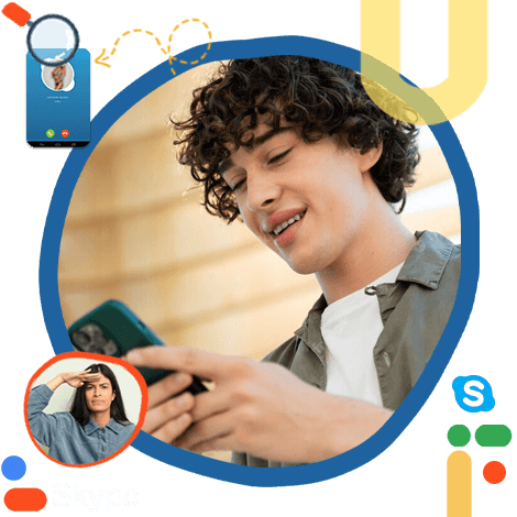 تحكم في سكايب