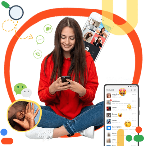 تحكم في وي شات 