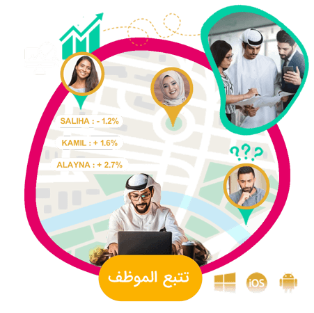 تتبع الموظفين