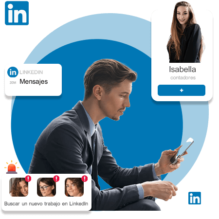 Controle los mensajes de LinkedIn
