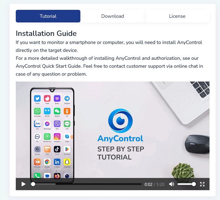 installation guide step 4 anycontrol