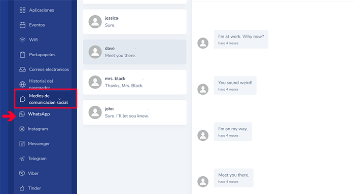 ver mensajes de whatsapp