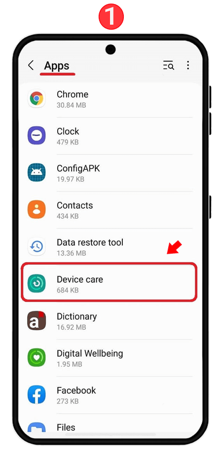 متوقف کردن Device care