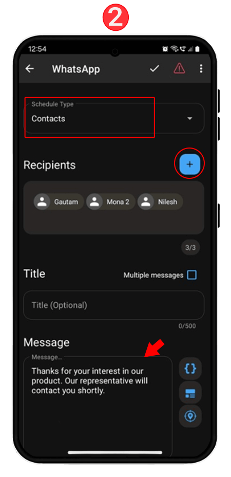 How to Send a Scheduled Message on WhatsApp for Android