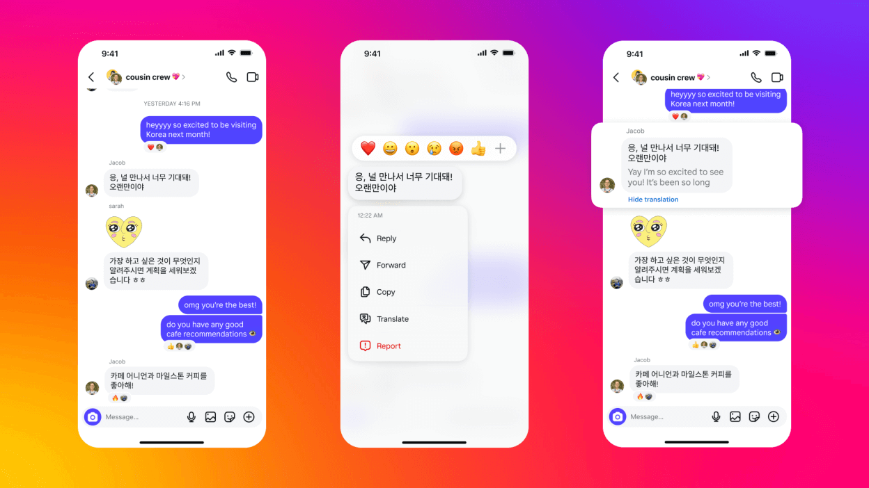 Translation feature