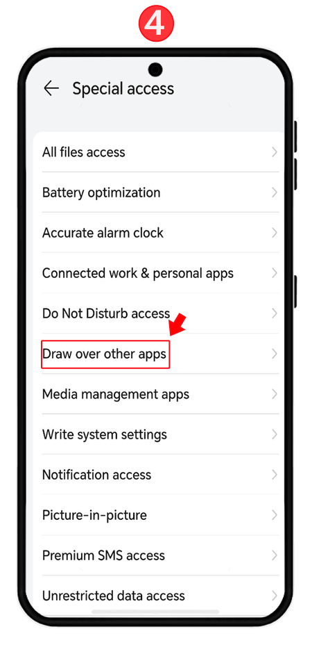 How to Enable "Display Over other Apps"on Android 14
